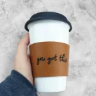 Cup sleeve reusable